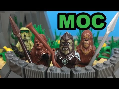 LEGO Star Wars: Kashyyyk Beach Battle MOC