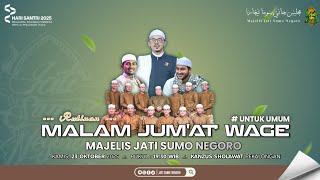 Download lagu LIVE || RUTINAN MALAM JUM'AT WAGE MAJELIS JATI SUMO NEGORO II KAMIS, 23 OKTOBER 2025 mp3 Download lagu LIVE || RUTINAN MALAM JUM'AT WAGE MAJELIS JATI SUMO NEGORO II KAMIS, 23 OKTOBER 2025 mp3
