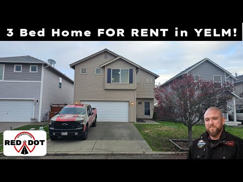 3 Bed Home in Yelm For Rent! property video