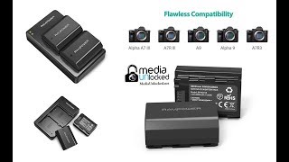 Cheaper Batteries for your Sony a7III , a7R III , A9 RavPower NP-FZ100