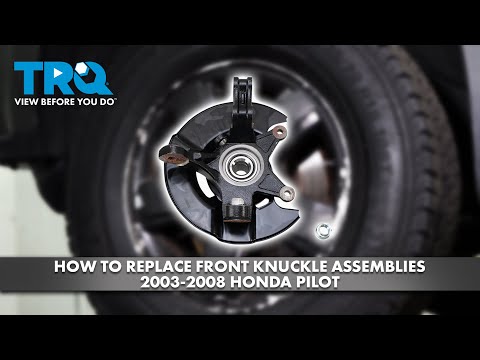 How to Replace Front Knuckle Assemblies 2003-2008 Honda Pilot