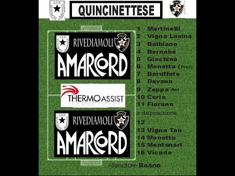 Sarre -  Quincinettese  0 - 3 (stag 90/91)  1a cat