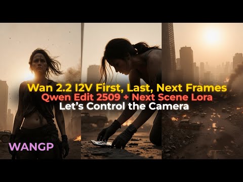 Greater Control Over the Camera in Wan 2.2 I2V | First Frame Last Frame + Next Frame