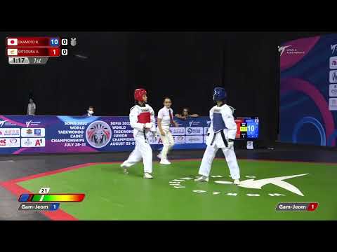 503 R64 Women  46kg JPN OKAMOTO R  CYP KATSOURA A