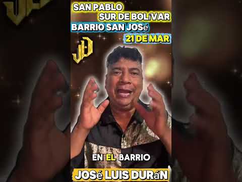 José Luis Durán invita a San Pablo sur de bolívar