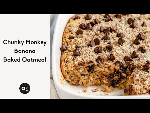 Chunky Monkey Banana Oatmeal