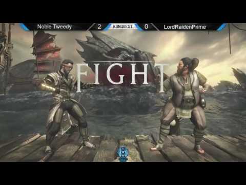 Noble Tweedy vs LordRaidenPrime Konquest Series MKX Tournament Week 8 Stream Me