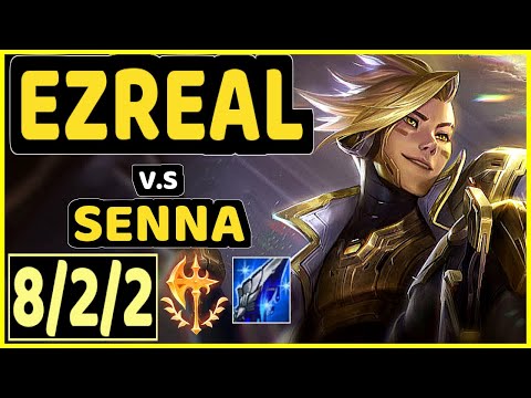 REVEN (EZREAL) vs SENNA - PENTAKILL 8/2/2 KDA BOTTOM ADC CHALLENGER GAMEPLAY - BR