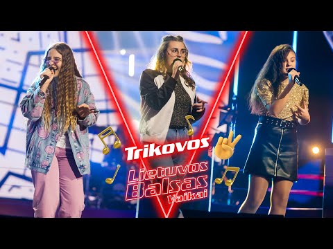 Atėnė, Goda, Emilija - Underdog | The Battles | The Voice Kids. Lithuania S3