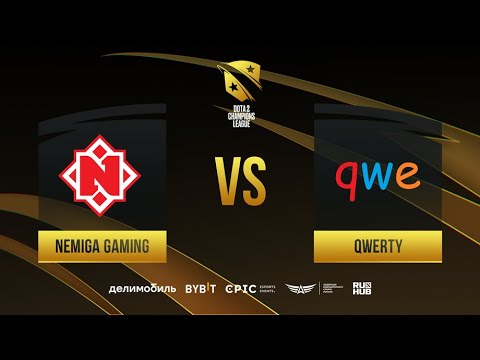 Nemiga Gaming vs qwerty, D2CL 2021 Season 4, bo3, game 1 [Jam & Smile]