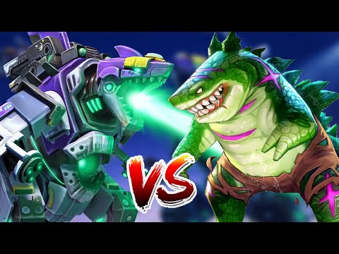 MECHA SHARKJIRA VS GODZILLA SHARKJIRA JIRA SMASH SKIN - HULK SMASH SHARKJIRA - HUNGRY WORLD SHARK