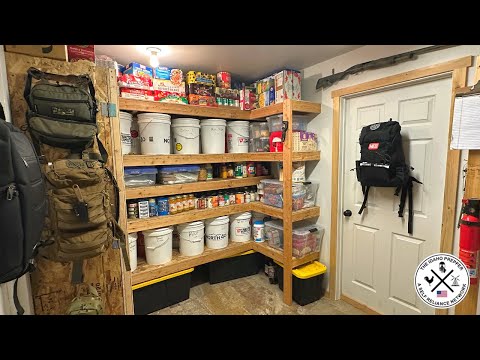 Prepper-Vorratskammer – Minuteman-Waffenschrank – Notfallausrüstung – Überlebensausrüstung – 2026...