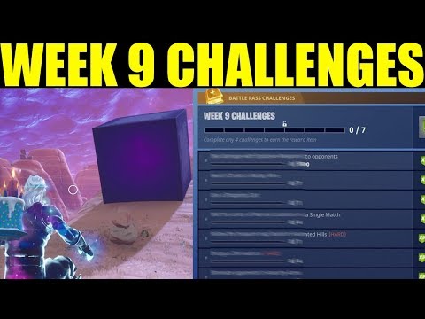Fortnite Season 5 Week 9 Challenges! Guide ALL Week 9 Challenges Easy!