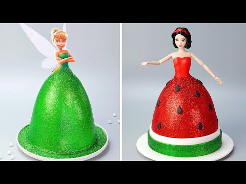 AMAZING Princess Cake Compilation 👑 Fancy Pull Me Up Cake Decorating Idea | Tsunami Cake