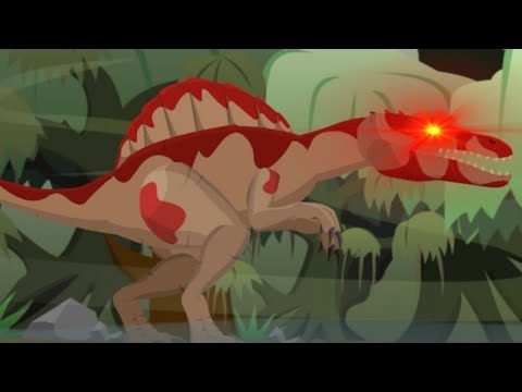 DINOSAURUS BAR BAR KELUAR DARI KANDANG DAN NGE BUAT ON4R!!! - Hybrid Spinosaurus: Swamp Rampage Indo