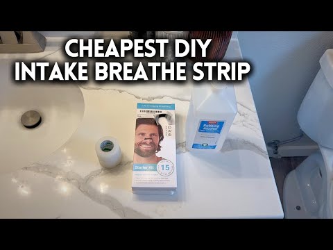 CHEAPEST DIY Intake Breathe Strip Refills (it costs pennies)
