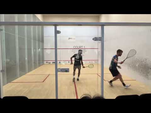 2022 Atlanta Squash Open Final - Leandro Romiglo vs Abd. Al Tamimi - Game 3 of 5