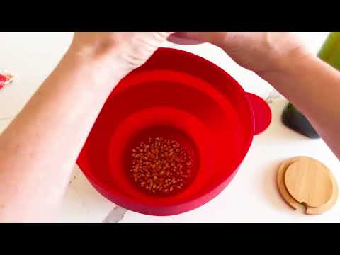 The Original Hotpop Microwave Popcorn Popper, Silicone Popcorn Maker Review