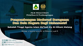 Pengembangan moderasi agama dan bela negara