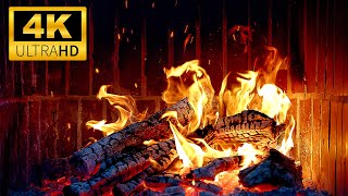 🔥 The Most Special Christmas Fireplace 4K | Crackling Fire Sounds & Warm Glowing Flames