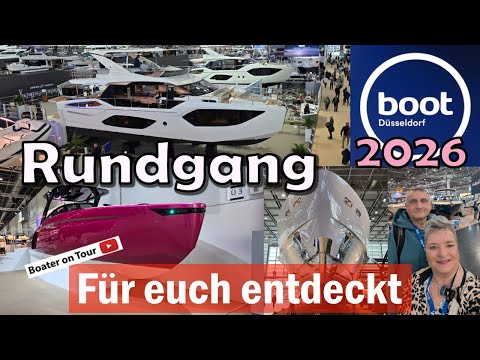 Boot 2026  Düsseldorf  Rundgang  Highlights Neuigkeiten  Bootszubehör  Boote Funsport Tauchen