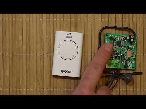 Как самому настроить пульт FAAC 868 SLH. Брелок на автоматические ворота (шлагбаум) FAAC