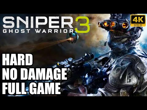 Sniper Ghost Warrior 3 - HARD / NO DAMAGE / STEALTHY / FULL GAME 4K