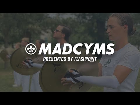Madison Scouts Cymbal Line | 2021 DCI Celebration Finals Night Lot Warm-Up