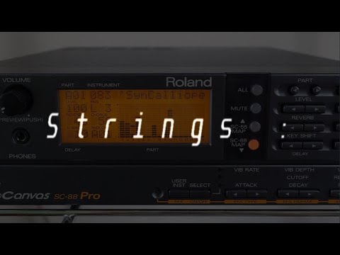 Pokémon Instruments: Strings : | Roland - SOUND Canvas VA (SC-88 Pro Map)