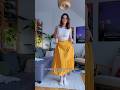 Dyeing My Skirt Yellow ️ With Dylon Machine Dye Sunflower Yellow Diy