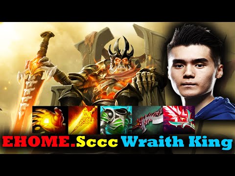 EHOME.Sccc Wraith King New Patch New Meta Carry China Pro Player Full Gameplay GG DotA