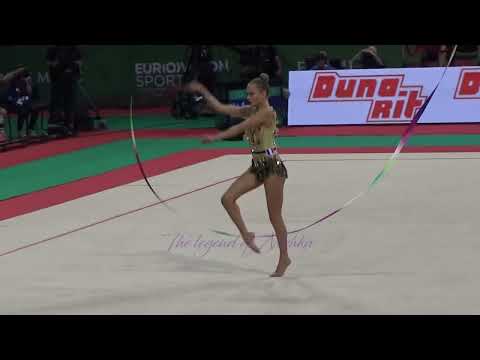 Maëlle MILLET (FRA) ribbon - 2022 worlds Sofia Qualifs