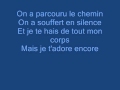 Parole de Kyo - le chemin