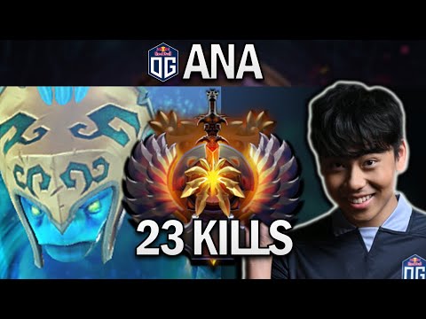 OG.ANA MORPHLING WITH 23 KILLS - DOTA 2 7.27 GAMEPLAY