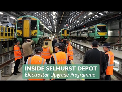 Electrostar Upgrade (Inside Selhurst Depot)