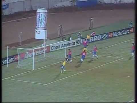 Brasil 1 x 0 Chile - Copa América do Paraguay 1999