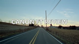 CANON FT QL  SLR CAMERA REVIEW