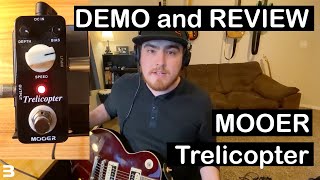 Video thumbnail for Mooer Trelicopter Demo and Review (Cheap Tremolo Pedal) by Blaisen Guitars