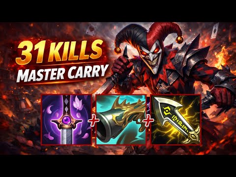 31 Kills Nuke Shaco Build! - S15 Master Ranked [League of Legends] Full Gameplay - Infernal Shaco