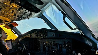 Beautiful FEMALE PILOT Take Off | Best Cockpit Video | GoPro 12