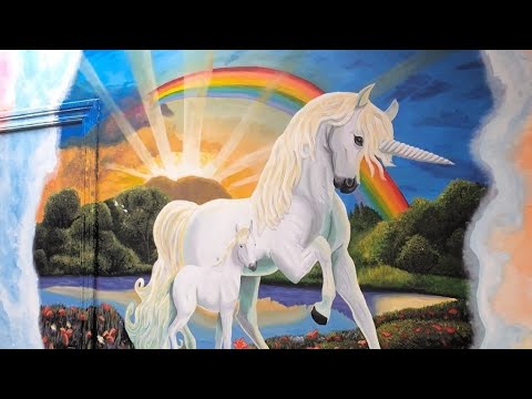 Painting Unicorns - Timelapse Video