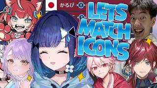 Tsumugi tries to match icons with everyone