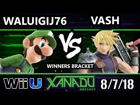 S@X 262 Smash 4 - WaluigiJ76 (Luigi) Vs. Vash (Cloud) Wii U Winners Bracket
