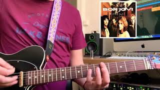 My Guitar Lies Bleeding In My Arms - Bon Jovi (Guitar cover by Jesper)