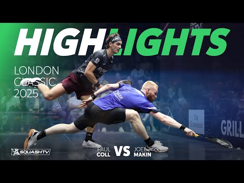 🏴󠁧󠁢󠁷󠁬󠁳󠁿 Makin v Coll 🇳🇿 | London Classic 2025 | FINALS HIGHLIGHTS