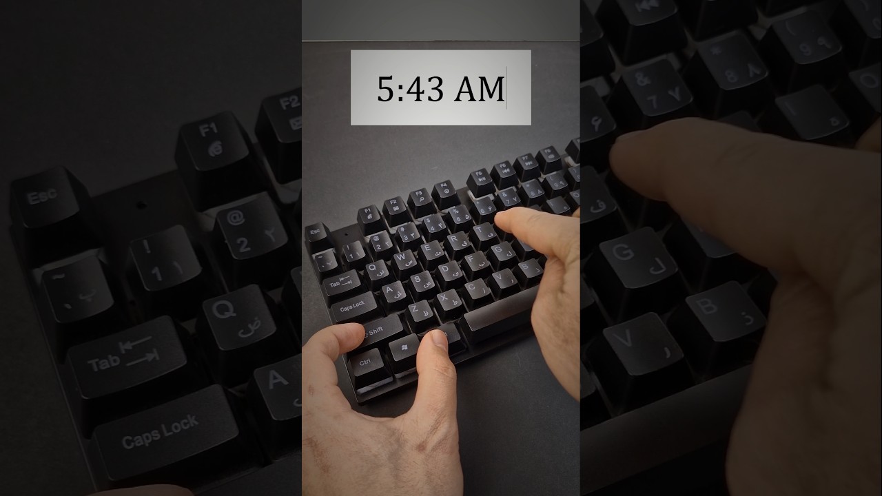 The Fastest Way To Type time | #asmr #computer #fasttypingkeyboard #typing