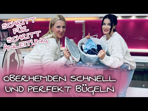 Hemd bügeln Anleitung: So kannst du alle Hemden schnell bügeln | Anleitung für Hemden und Blusen