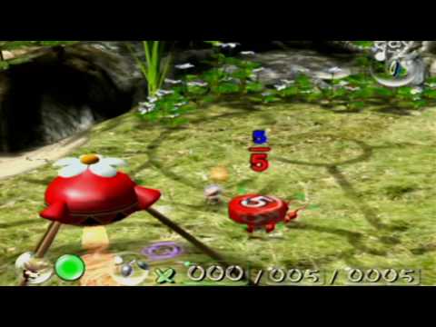 Lets Play: Pikmin - Introduction & The Impact Site (Day 1)