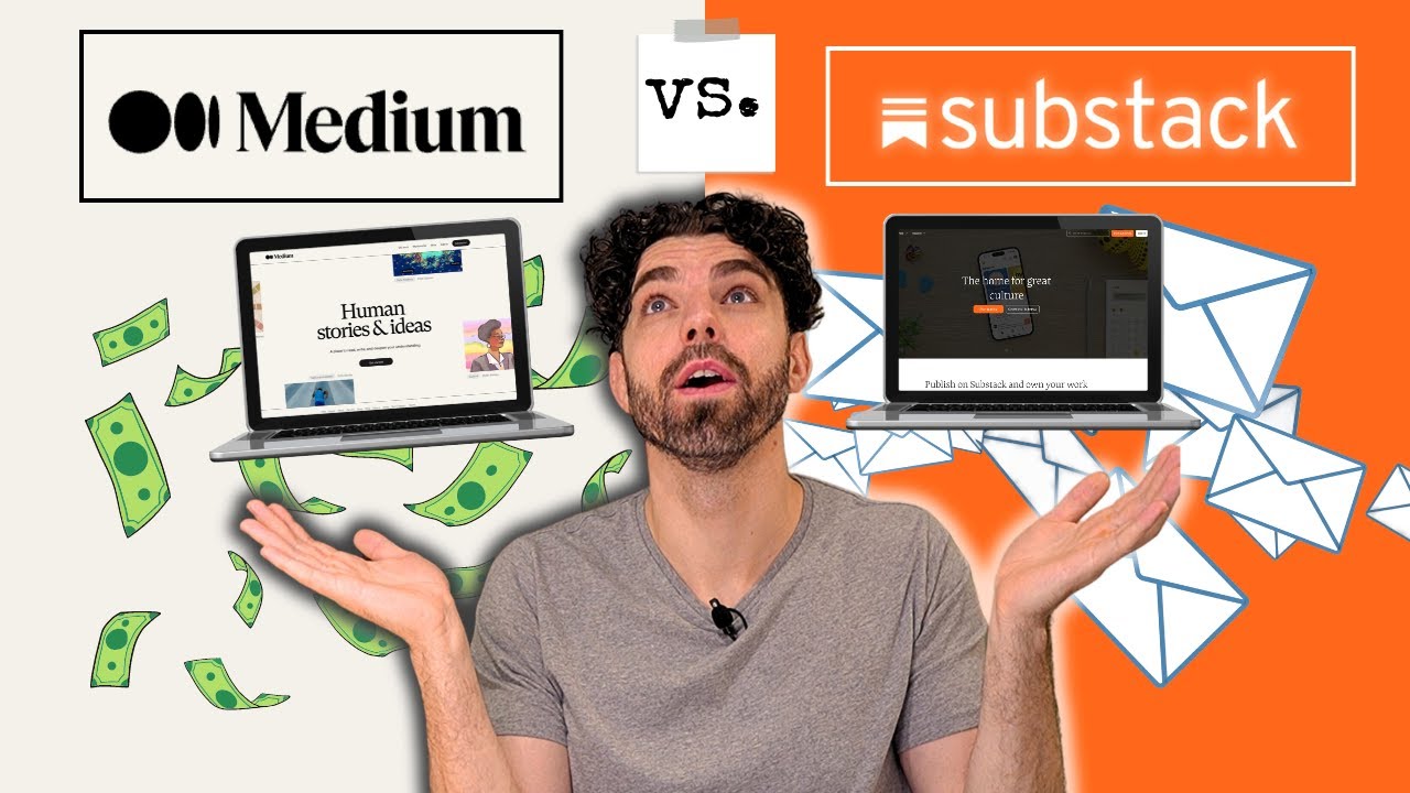 A Complete Breakdown of Medium vs Substack | How to Make Money as a Writer