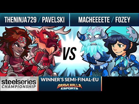 TheNinja729 & Pavelski vs Macheeeete & Fozey - Winner's Semi-Final - Steelseries Championship - 2v2
